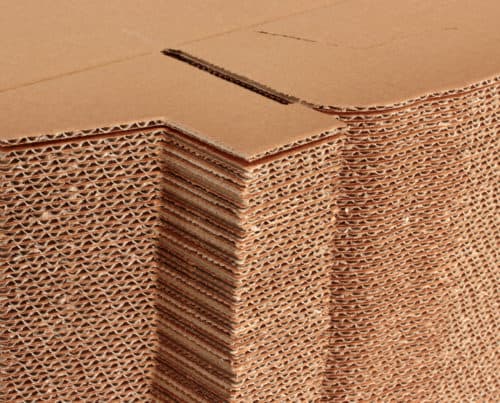 what is corrugated cardboard